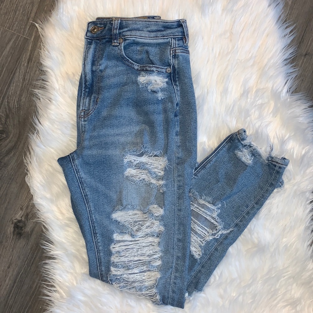american eagle mom jean
